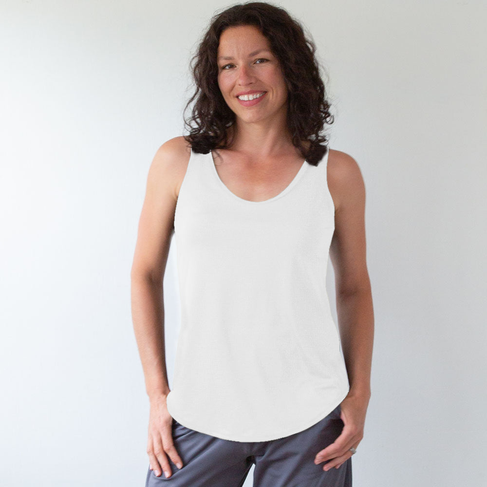 éclipse Women's Tank - White