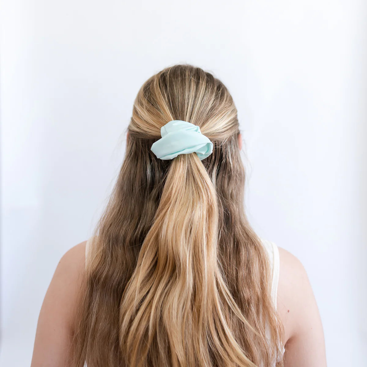 Eclipse scrunchie - Aqua