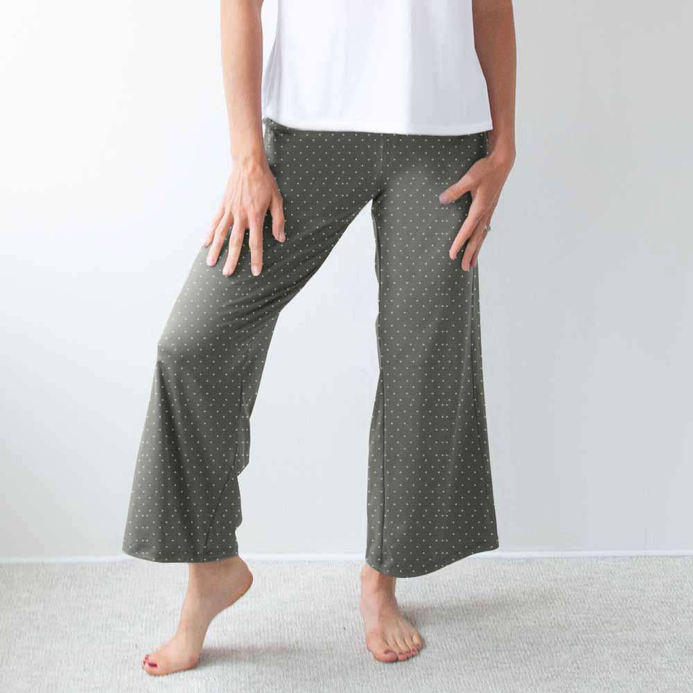 éclipse wide-leg Palazzo pants - Starry Night