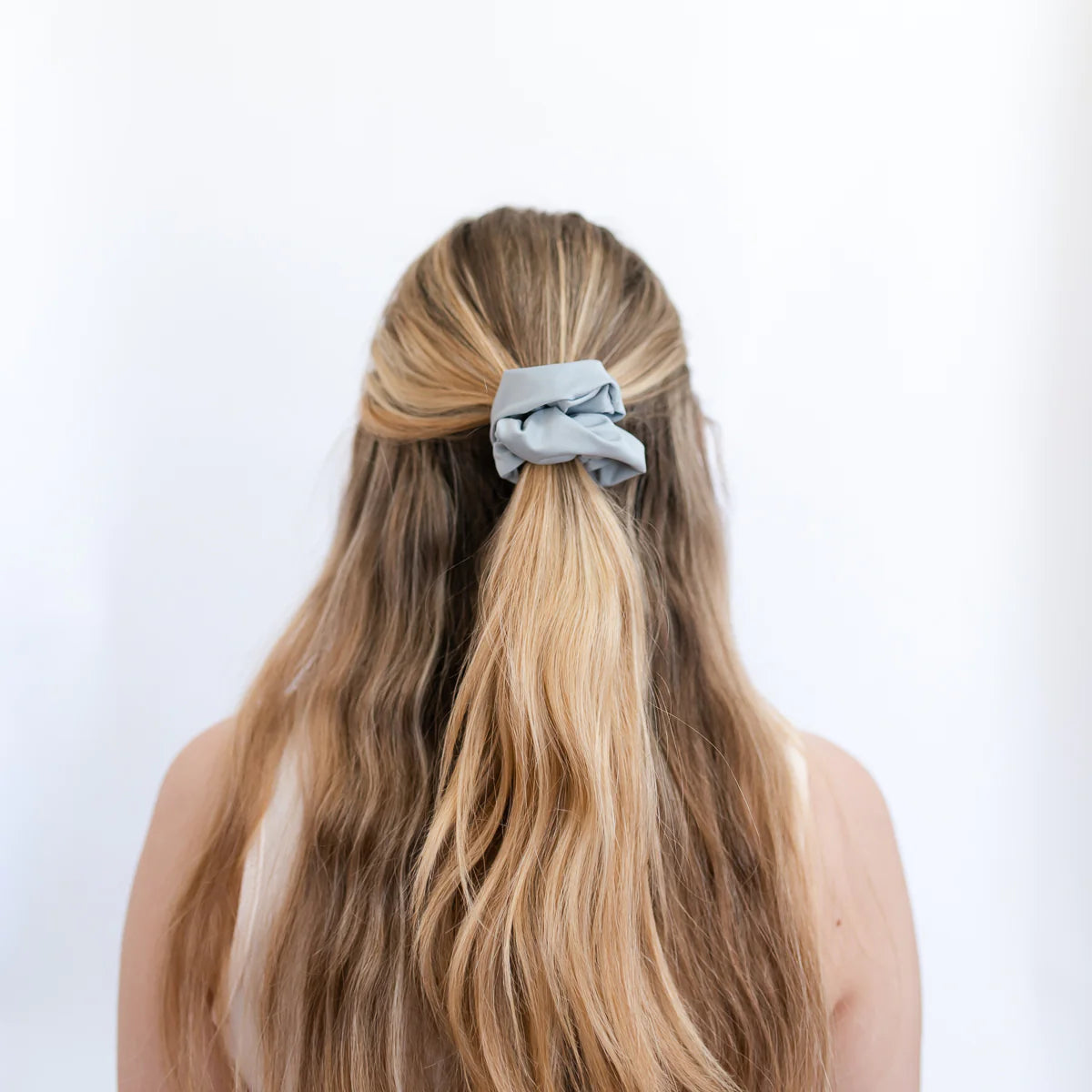 Eclipse scrunchie - Pewter