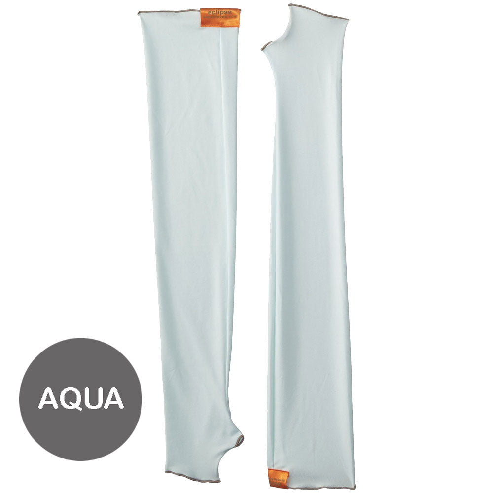 Eclipse Sun Sleeves Aqua UPF 50+ Cooling Sun Protection