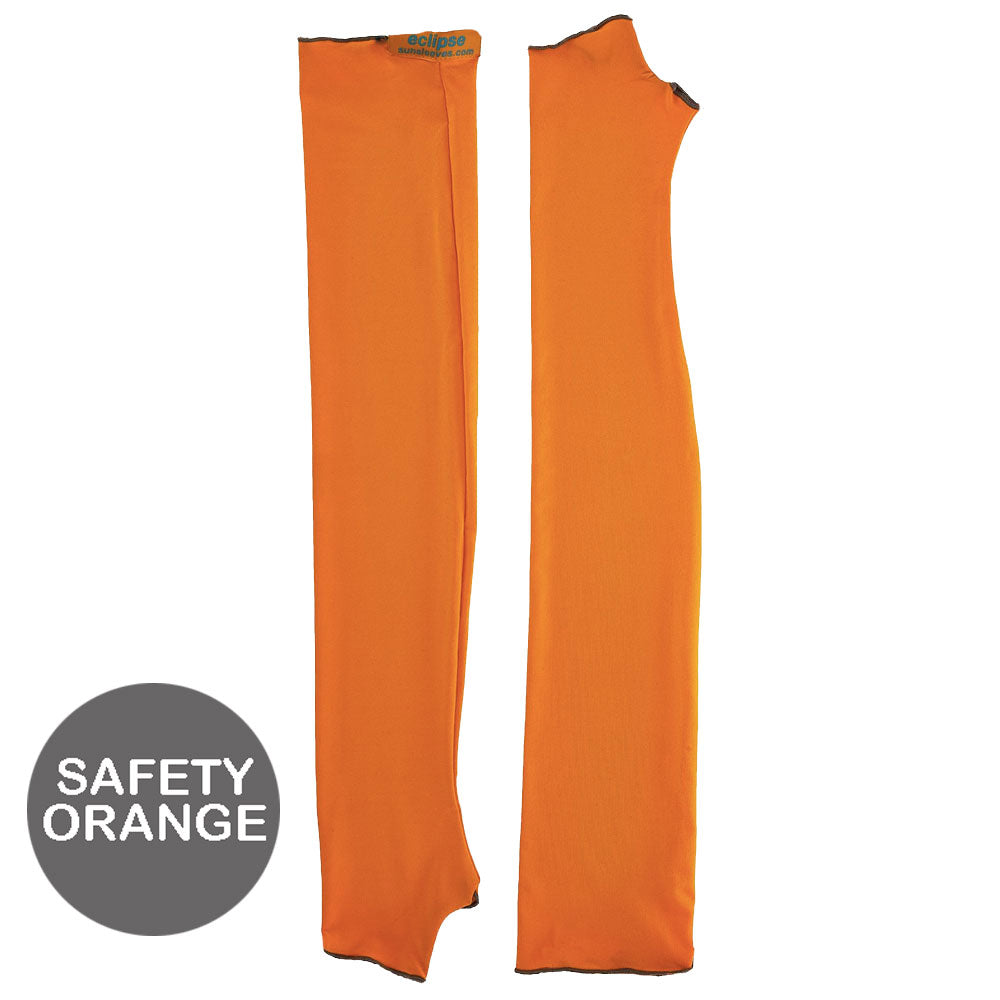 Eclipse Sun Sleeves Orange UPF 50+ Cooling Sun Protection