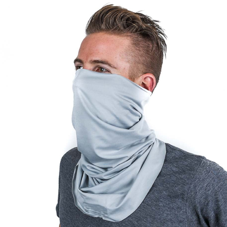 Eclipse Adjustable Neck Gaiter Pewter