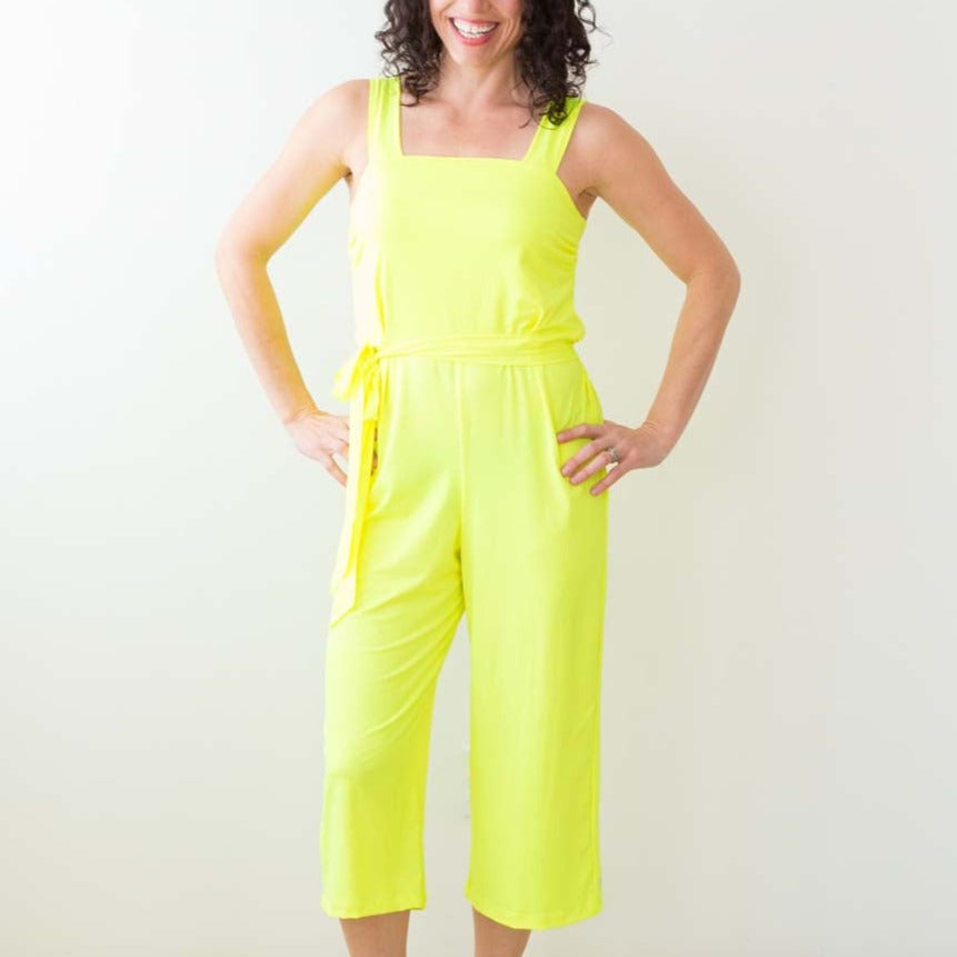 Eclipse Women's Romper - Neon