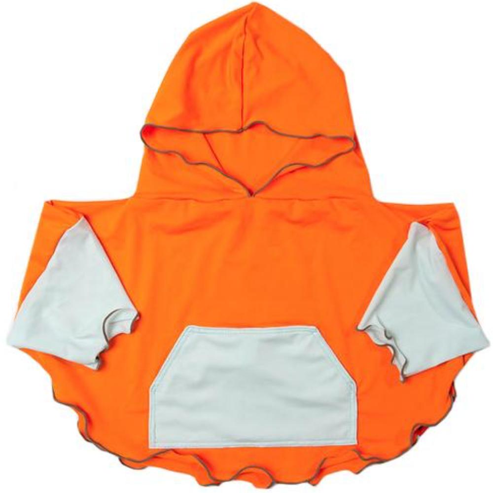 Eclipse Children's sun poncho orange