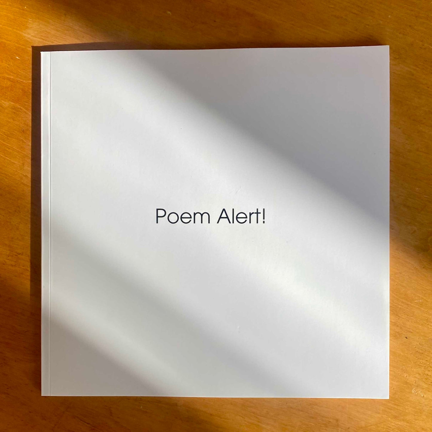 Poem Alert!