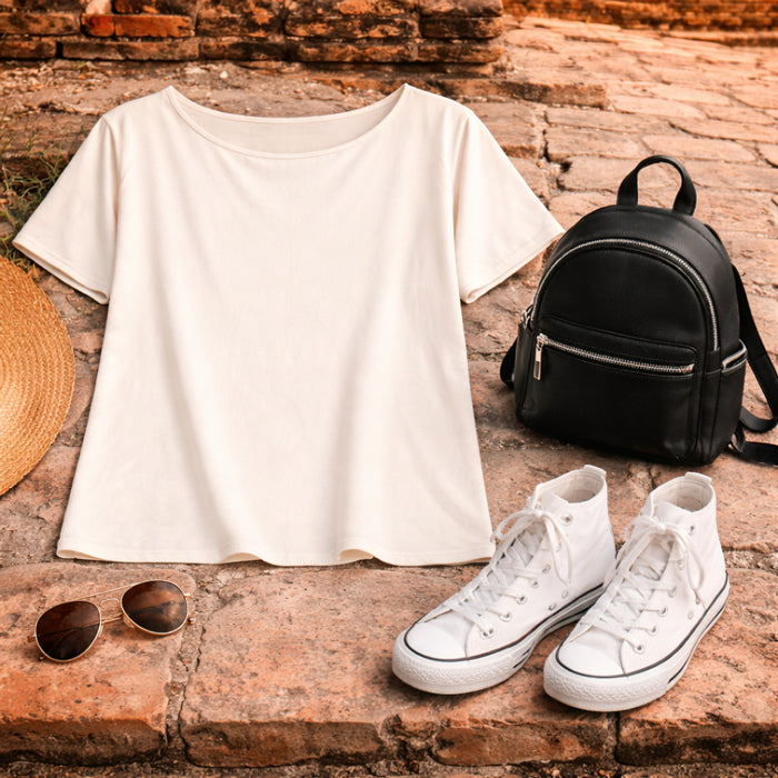 Boatneck Tee