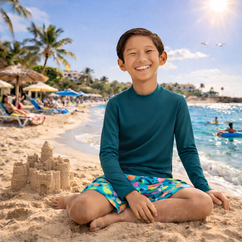 Kid's Long Sleeve Rash Guard