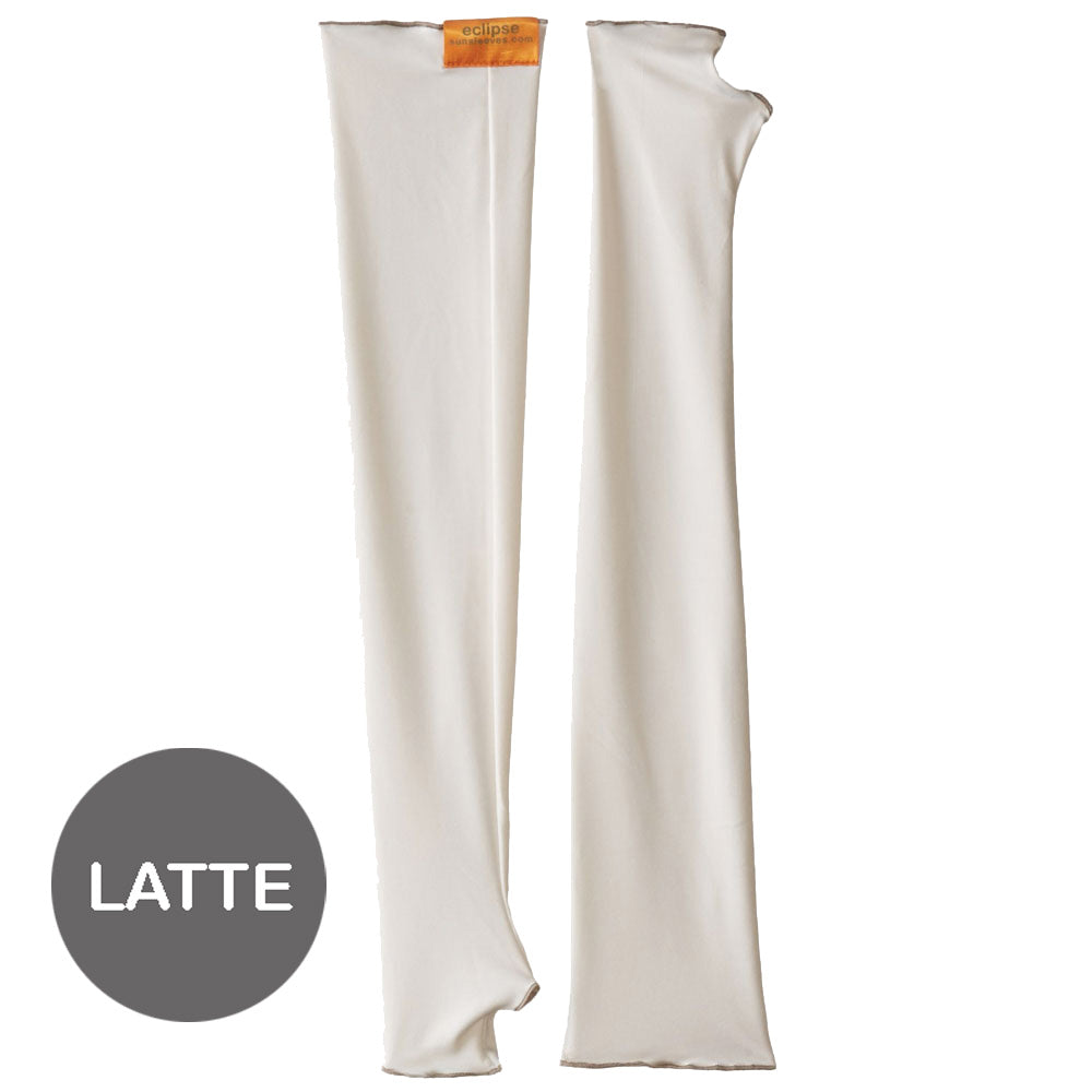 Eclipse Sun Sleeves Latte UPF 50+ Cooling Sun Protection