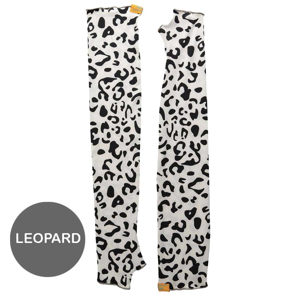 Eclipse Sun Sleeves Leopard UPF 50+ Cooling Sun Protection
