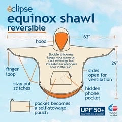 Equinox Reversible Hoodie Cover-Up