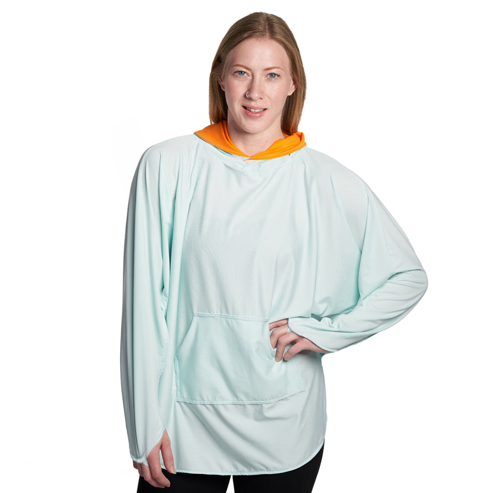 Eclipse reversible hoodie cover up