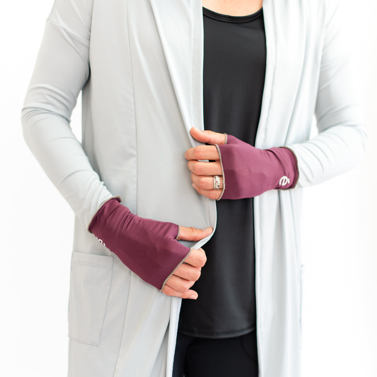 éclipse Sun Gloves - Plum