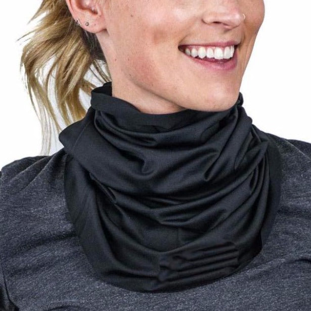 Eclipse Adjustable Neck Gaiter Black