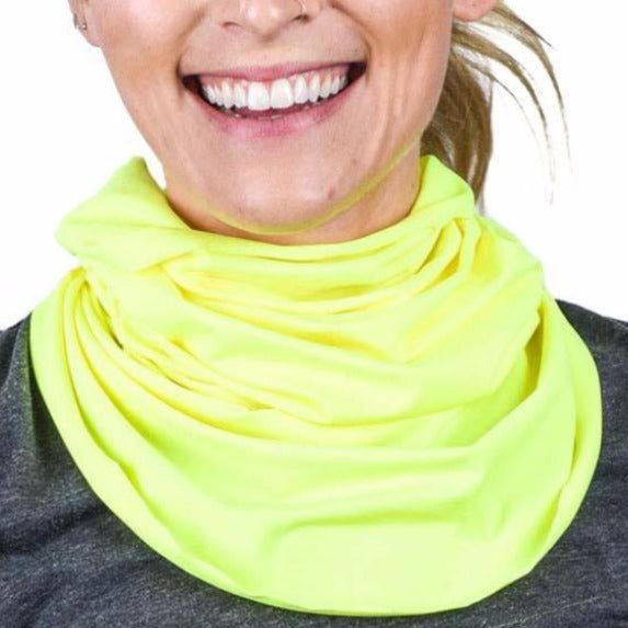 Eclipse Adjustable Neck Gaiter Neon