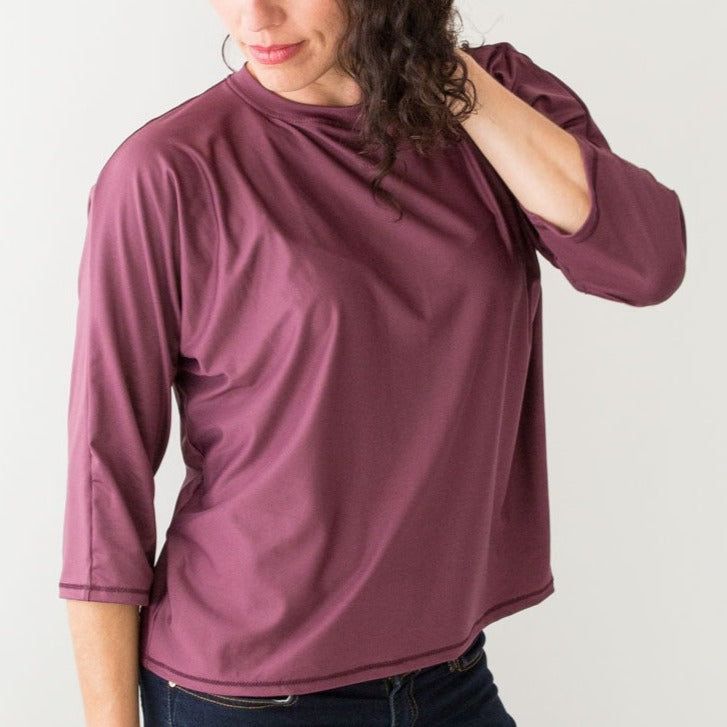 éclipse Dolman Top - Plum