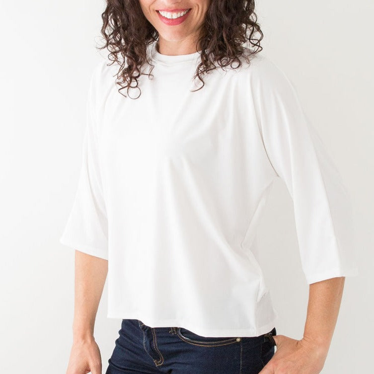 éclipse Dolman Top - White