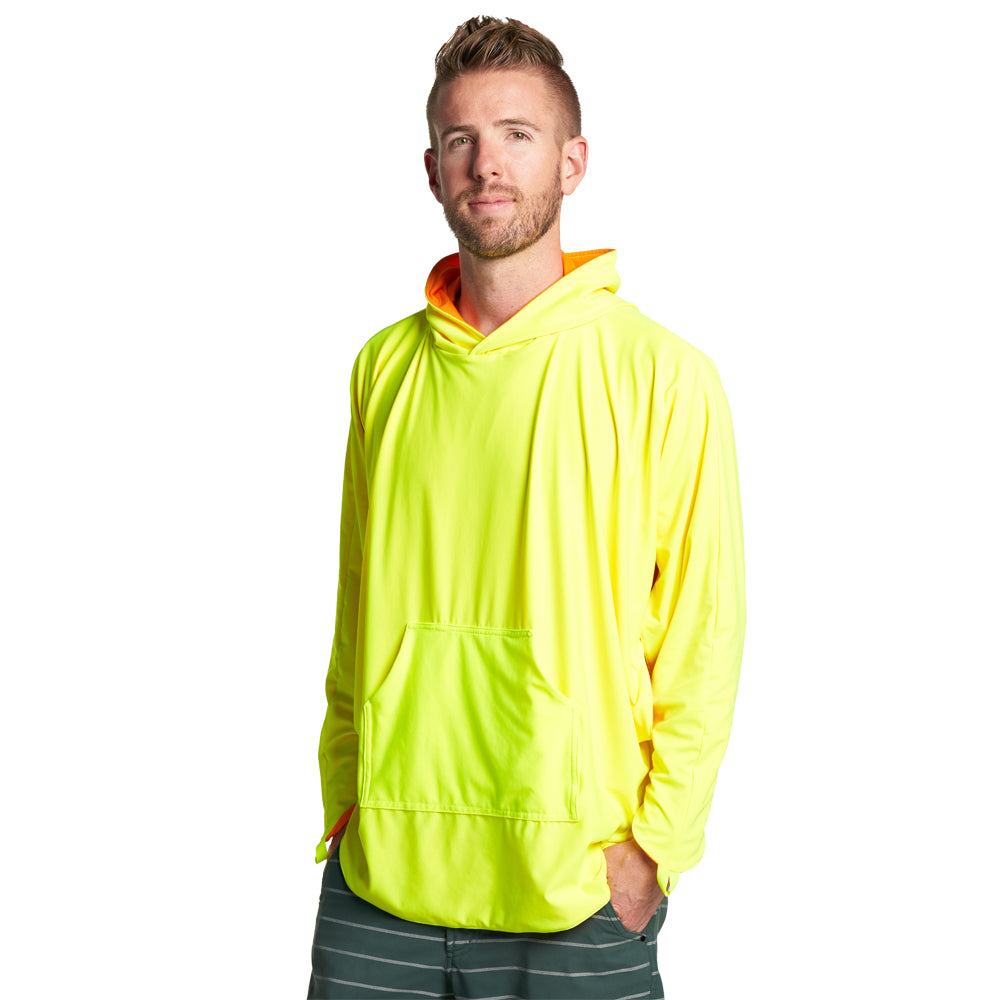 Eclipse Equinox Reversible Hoodie Cover-Up - Green