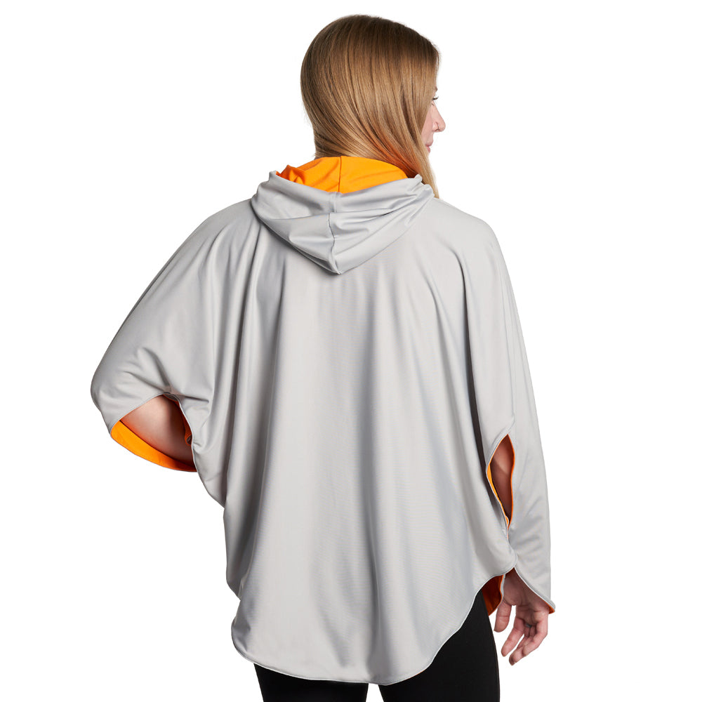 Eclipse reversible hoodie cover up